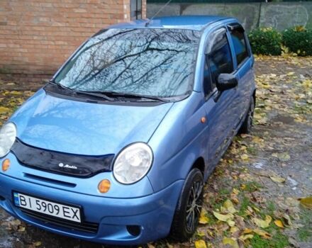 Дэу Матиз 2006 в Миргороде на Automoto.ua Синий Дэу Матиз, объемом двигателя 0.8 л и пробегом 137 тыс. км за 2100 $, фото 1 на Automoto.ua