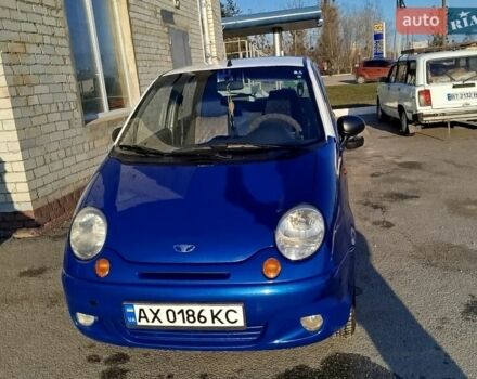Синій Деу Матіз, об'ємом двигуна 0.8 л та пробігом 117 тис. км за 3500 $, фото 1 на Automoto.ua