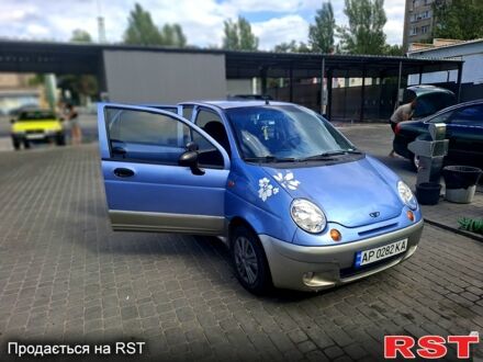 Синий Дэу Матиз, объемом двигателя 1 л и пробегом 149 тыс. км за 1900 $, фото 1 на Automoto.ua