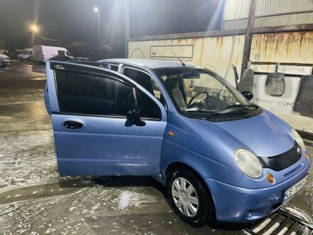 Синий Дэу Матиз, объемом двигателя 0.8 л и пробегом 3 тыс. км за 1850 $, фото 1 на Automoto.ua