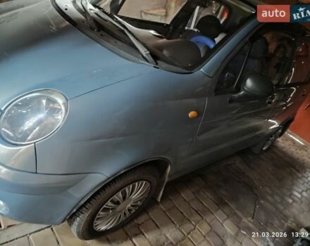 Синій Деу Матіз, об'ємом двигуна 0.8 л та пробігом 110 тис. км за 2500 $, фото 1 на Automoto.ua