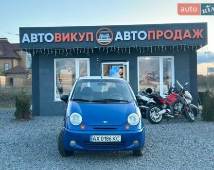 Синій Деу Матіз, об'ємом двигуна 0.8 л та пробігом 116 тис. км за 3350 $, фото 1 на Automoto.ua