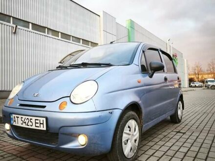 Синий Дэу Матиз, объемом двигателя 0.8 л и пробегом 76 тыс. км за 2400 $, фото 1 на Automoto.ua