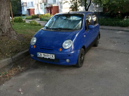 Синій Деу Матіз, об'ємом двигуна 0.8 л та пробігом 200 тис. км за 1500 $, фото 1 на Automoto.ua