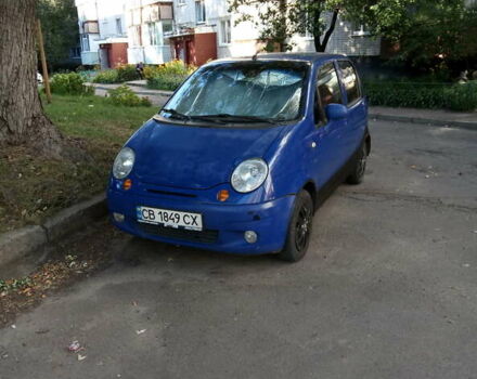 Синій Деу Матіз, об'ємом двигуна 0.8 л та пробігом 200 тис. км за 1500 $, фото 1 на Automoto.ua