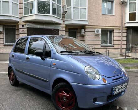 Синий Дэу Матиз, объемом двигателя 0.8 л и пробегом 165 тыс. км за 2500 $, фото 1 на Automoto.ua