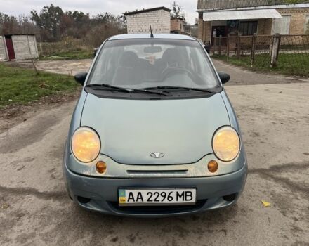 Синий Дэу Матиз, объемом двигателя 0.8 л и пробегом 117 тыс. км за 900 $, фото 1 на Automoto.ua