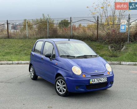 Синий Дэу Матиз, объемом двигателя 0.8 л и пробегом 132 тыс. км за 2799 $, фото 1 на Automoto.ua