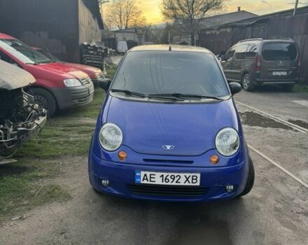 Синий Дэу Матиз, объемом двигателя 0.8 л и пробегом 143 тыс. км за 3300 $, фото 1 на Automoto.ua