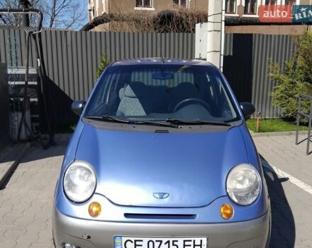 Синій Деу Матіз, об'ємом двигуна 1 л та пробігом 87 тис. км за 2000 $, фото 1 на Automoto.ua