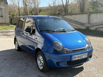 Дэу Матиз 2006 в Одессе на Automoto.ua Синий Дэу Матиз, объемом двигателя 0.8 л и пробегом 120 тыс. км за 3200 $, фото 1 на Automoto.ua