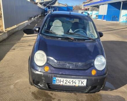 Синий Дэу Матиз, объемом двигателя 0.8 л и пробегом 196 тыс. км за 2100 $, фото 1 на Automoto.ua