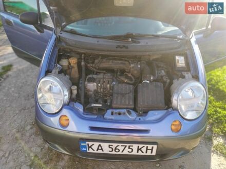 Синий Дэу Матиз, объемом двигателя 1 л и пробегом 200 тыс. км за 1350 $, фото 1 на Automoto.ua