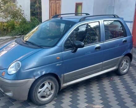 Синий Дэу Матиз, объемом двигателя 1 л и пробегом 48 тыс. км за 1406 $, фото 1 на Automoto.ua