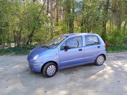 Синий Дэу Матиз, объемом двигателя 0.8 л и пробегом 187 тыс. км за 2200 $, фото 1 на Automoto.ua
