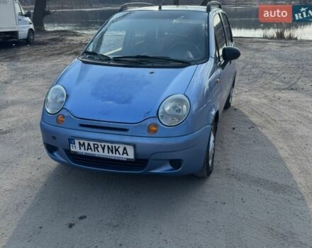 Синій Деу Матіз, об'ємом двигуна 0.8 л та пробігом 199 тис. км за 2200 $, фото 1 на Automoto.ua