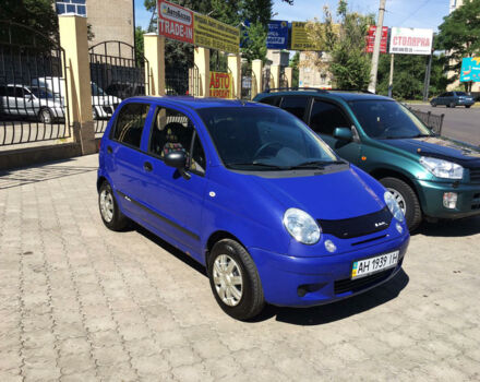 Синий Дэу Матиз, объемом двигателя 0.8 л и пробегом 82 тыс. км за 2999 $, фото 1 на Automoto.ua