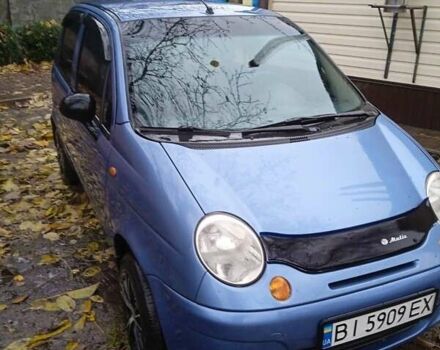 Деу Матіз 2006 у Миргороде на Automoto.ua Синій Деу Матіз, об'ємом двигуна 0.8 л та пробігом 137 тис. км за 2100 $, фото 1 на Automoto.ua