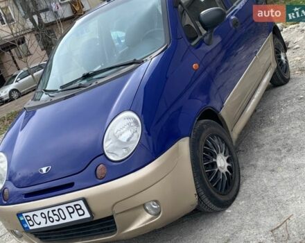Синій Деу Матіз, об'ємом двигуна 1 л та пробігом 180 тис. км за 1750 $, фото 1 на Automoto.ua