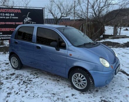 Синій Деу Матіз, об'ємом двигуна 0.8 л та пробігом 140 тис. км за 2100 $, фото 1 на Automoto.ua