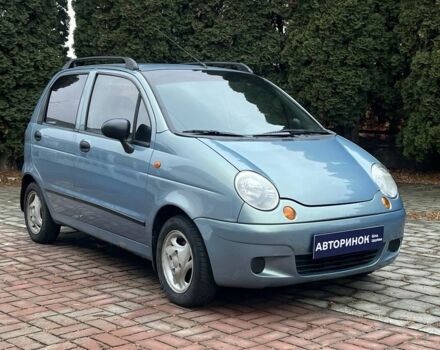 Синий Дэу Матиз, объемом двигателя 0.8 л и пробегом 133 тыс. км за 3300 $, фото 1 на Automoto.ua