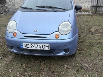 Синий Дэу Матиз, объемом двигателя 0.8 л и пробегом 1000 тыс. км за 1200 $, фото 1 на Automoto.ua