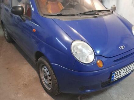 Синий Дэу Матиз, объемом двигателя 0.8 л и пробегом 79 тыс. км за 2500 $, фото 1 на Automoto.ua