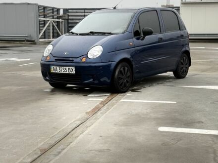 Синий Дэу Матиз, объемом двигателя 0.8 л и пробегом 86 тыс. км за 3500 $, фото 1 на Automoto.ua