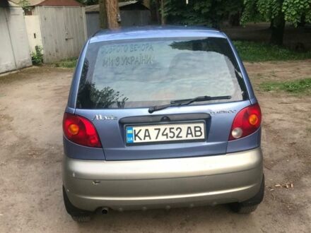 Синий Дэу Матиз, объемом двигателя 0.99 л и пробегом 145 тыс. км за 1800 $, фото 1 на Automoto.ua