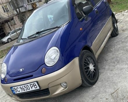 Синій Деу Матіз, об'ємом двигуна 1 л та пробігом 180 тис. км за 1750 $, фото 1 на Automoto.ua