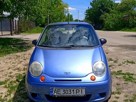 Синий Дэу Матиз, объемом двигателя 0.8 л и пробегом 145 тыс. км за 3100 $, фото 1 на Automoto.ua