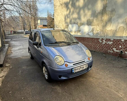 Синий Дэу Матиз, объемом двигателя 0.8 л и пробегом 70 тыс. км за 2700 $, фото 1 на Automoto.ua