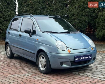 Синий Дэу Матиз, объемом двигателя 0.8 л и пробегом 133 тыс. км за 3300 $, фото 1 на Automoto.ua