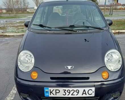 Синий Дэу Матиз, объемом двигателя 0.8 л и пробегом 86 тыс. км за 2900 $, фото 1 на Automoto.ua