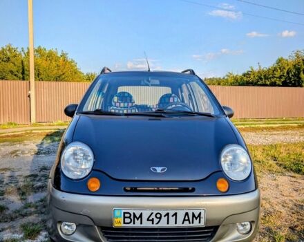 Синий Дэу Матиз, объемом двигателя 1 л и пробегом 85 тыс. км за 1640 $, фото 1 на Automoto.ua