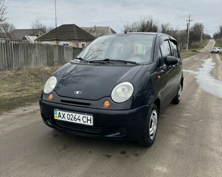 Синій Деу Матіз, об'ємом двигуна 0.8 л та пробігом 200 тис. км за 2200 $, фото 1 на Automoto.ua