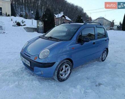 Синий Дэу Матиз, объемом двигателя 0.8 л и пробегом 57 тыс. км за 2250 $, фото 1 на Automoto.ua