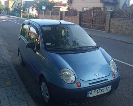 Синий Дэу Матиз, объемом двигателя 0.8 л и пробегом 140 тыс. км за 2000 $, фото 1 на Automoto.ua