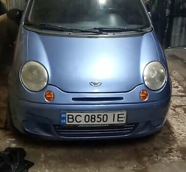 Синій Деу Матіз, об'ємом двигуна 0.8 л та пробігом 554 тис. км за 1600 $, фото 1 на Automoto.ua