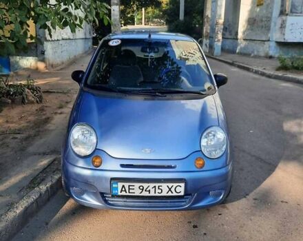 Синий Дэу Матиз, объемом двигателя 0.8 л и пробегом 106 тыс. км за 3300 $, фото 1 на Automoto.ua