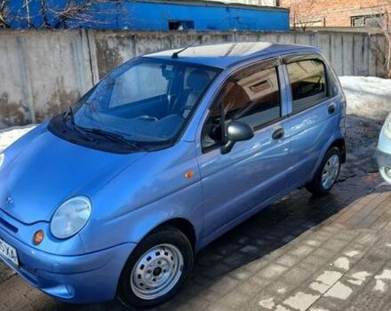 Синій Деу Матіз, об'ємом двигуна 0.8 л та пробігом 105 тис. км за 1700 $, фото 1 на Automoto.ua