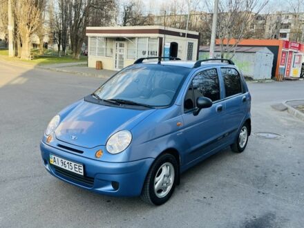 Синий Дэу Матиз, объемом двигателя 0.8 л и пробегом 72 тыс. км за 2500 $, фото 1 на Automoto.ua