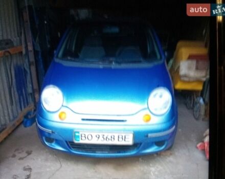 Синий Дэу Матиз, объемом двигателя 0.8 л и пробегом 181 тыс. км за 1400 $, фото 1 на Automoto.ua