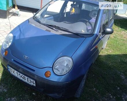 Синий Дэу Матиз, объемом двигателя 0.8 л и пробегом 84 тыс. км за 2500 $, фото 1 на Automoto.ua