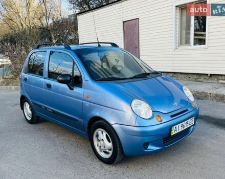 Синий Дэу Матиз, объемом двигателя 0.8 л и пробегом 72 тыс. км за 2500 $, фото 1 на Automoto.ua