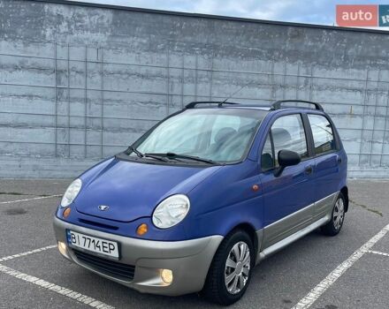 Синій Деу Матіз, об'ємом двигуна 1 л та пробігом 80 тис. км за 1650 $, фото 1 на Automoto.ua