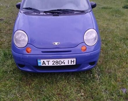 Синий Дэу Матиз, объемом двигателя 0.8 л и пробегом 153 тыс. км за 2700 $, фото 1 на Automoto.ua