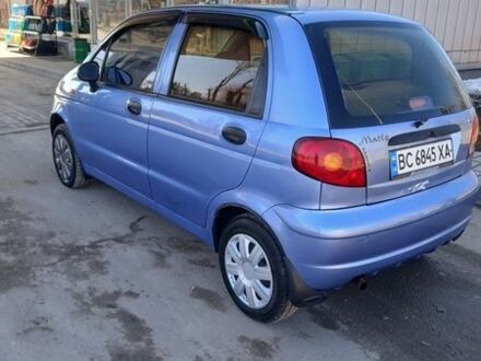 Синий Дэу Матиз, объемом двигателя 0.8 л и пробегом 105 тыс. км за 1700 $, фото 1 на Automoto.ua