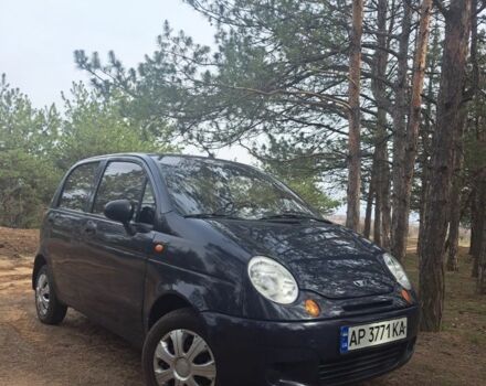 Синий Дэу Матиз, объемом двигателя 0.8 л и пробегом 150 тыс. км за 3200 $, фото 1 на Automoto.ua