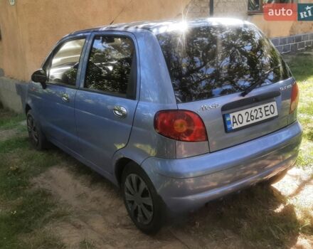 Синій Деу Матіз, об'ємом двигуна 0.8 л та пробігом 100 тис. км за 1650 $, фото 1 на Automoto.ua